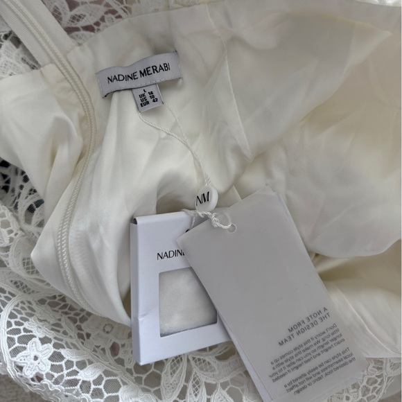 NADINE MERABI NEW Hattie White Jumpsuit - Picture 12 of 12
